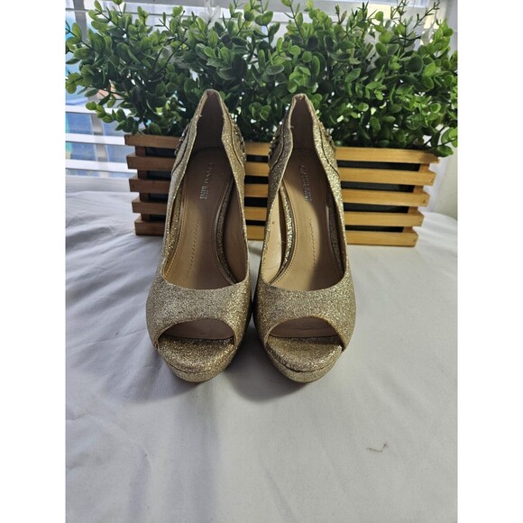 Gianni Bini Stiletto Heels Sparkle Rhinestone Wedding Formal Size 8.5 - Picture 3 of 12